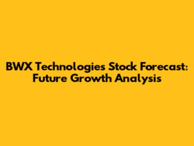 BWX Technologies Stock Forecast: Future Growth Analysis
